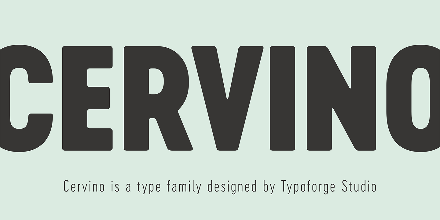 Font Cervino Expanded